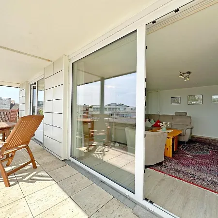 公寓 Dreizimmerwhg Im Zentrum Westerland, Hanseatenhaus App 34 Balkon Und Garage 韦斯特兰