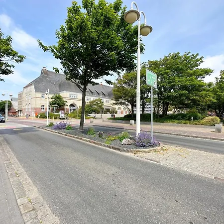 公寓 Dreizimmerwhg Im Zentrum Westerland, Hanseatenhaus App 34 Balkon Und Garage 韦斯特兰