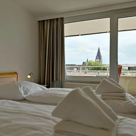 公寓 Dreizimmerwhg Im Zentrum Westerland, Hanseatenhaus App 34 Balkon Und Garage 韦斯特兰