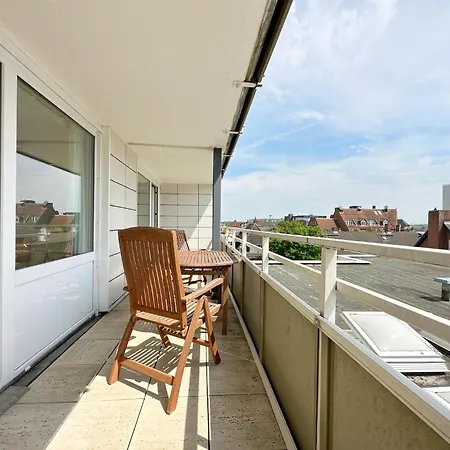 Dreizimmerwhg Im Zentrum Westerland, Hanseatenhaus App 34 Balkon Und Garage * 韦斯特兰