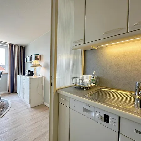 Dreizimmerwhg Im Zentrum Westerland, Hanseatenhaus App 34 Balkon Und Garage 公寓