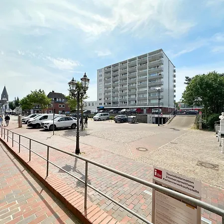 Dreizimmerwhg Im Zentrum Westerland, Hanseatenhaus App 34 Balkon Und Garage * 韦斯特兰