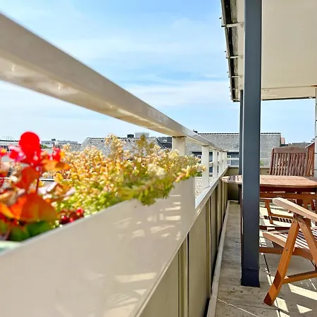公寓 Dreizimmerwhg Im Zentrum Westerland, Hanseatenhaus App 34 Balkon Und Garage *