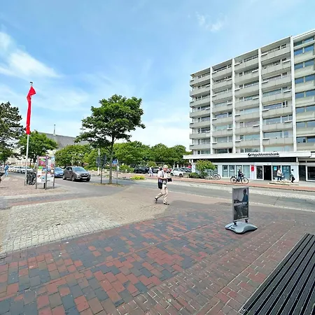公寓 Dreizimmerwhg Im Zentrum Westerland, Hanseatenhaus App 34 Balkon Und Garage